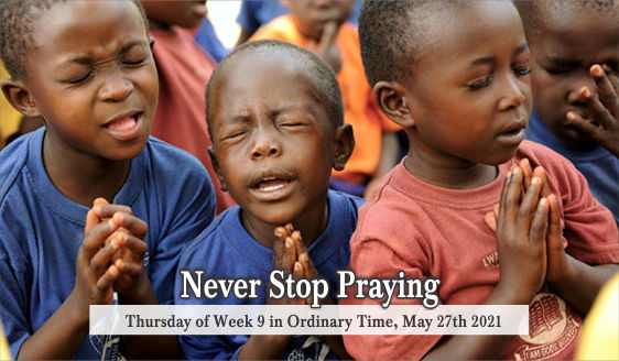 Never Stop Praying