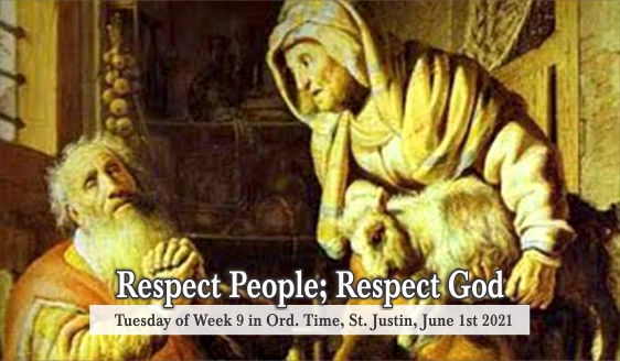 Respect People; Respect God.