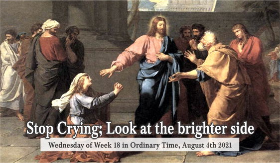 Stop Crying: Look at the Brighter Side