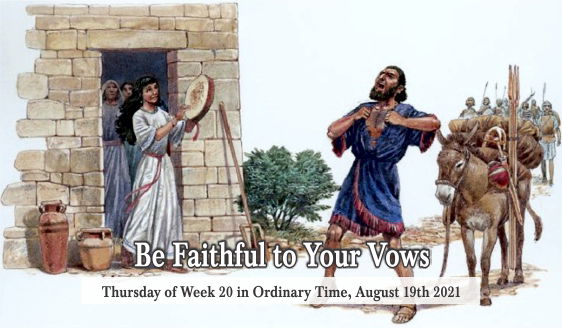 Be Faithful to Your Vows.