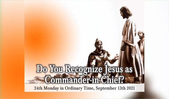 Do You Recognize Jesus as Commander-in-Chief?