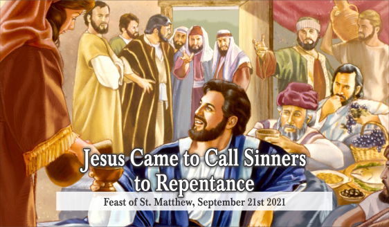 Jesus Came to Call Sinners to Repentance