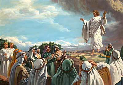 Jesus Ascended into Heaven; He is Seated at the Right Hand of the Father