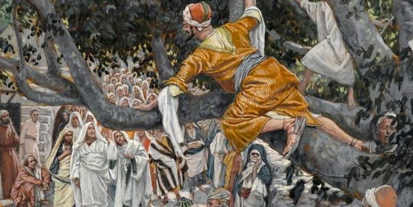 Zacchaeus Come Down, I Must Stay at Your House Today