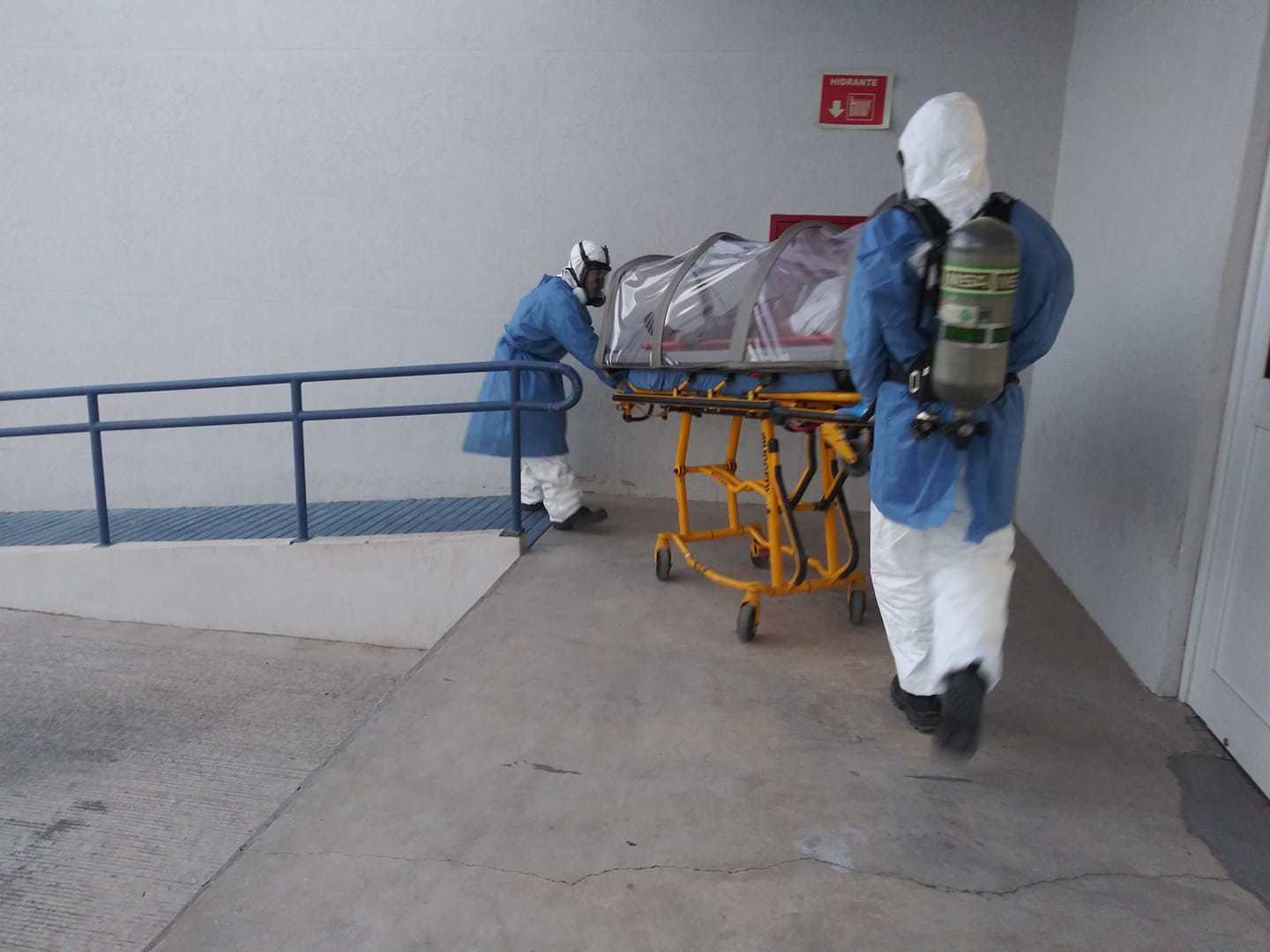 REALIZAMOS CON ÉXITO EL PRIMER TRASLADO SOSPECHOSO A COVID-19.