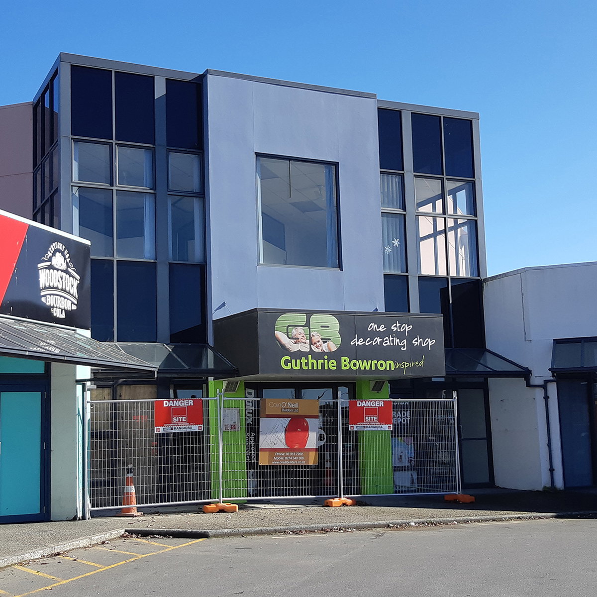 Product Highlight for a commercial building in central Rangiora