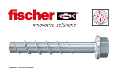Fischer FBS II Ultracut Seismic Concrete Screw