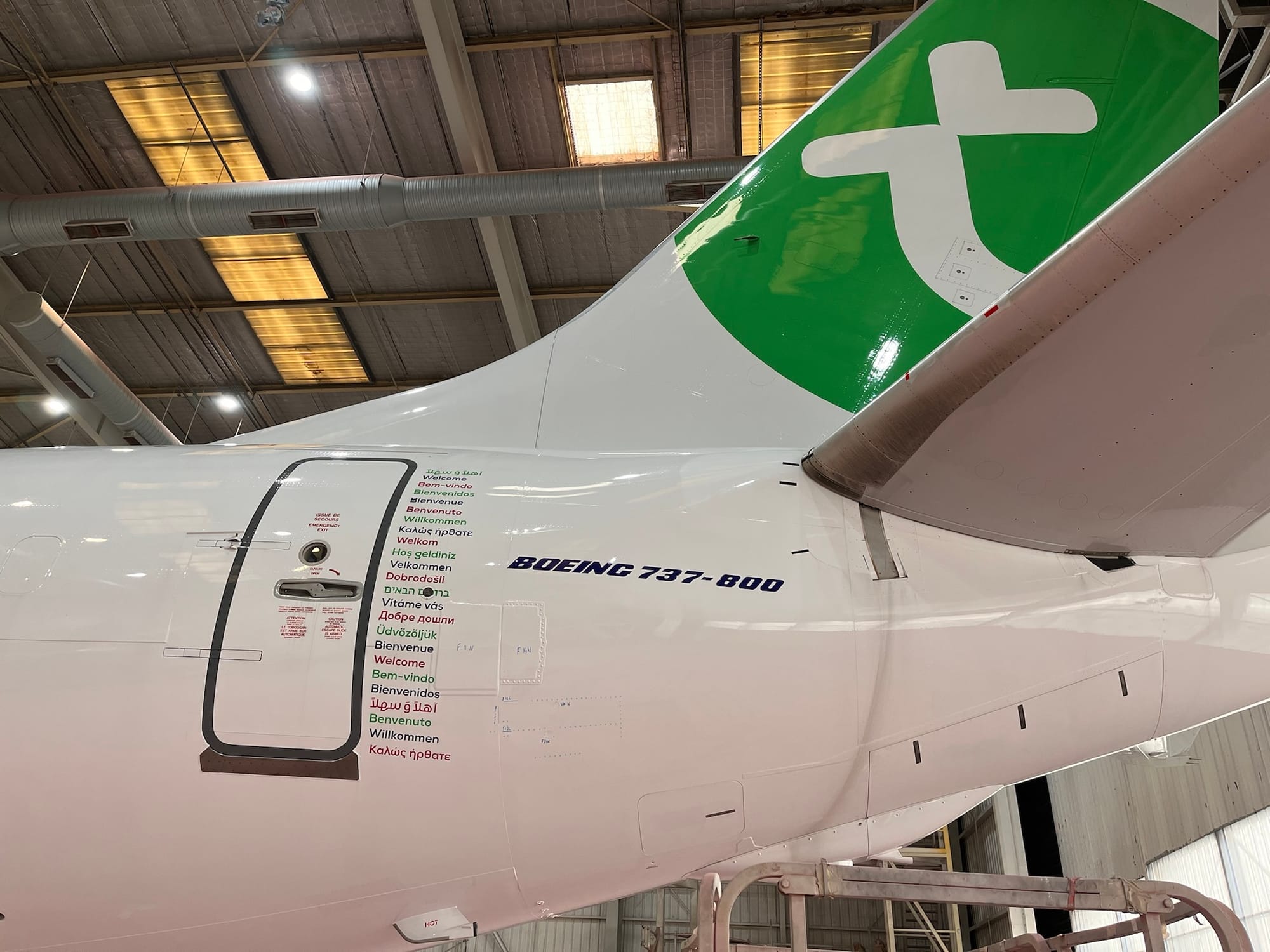 Transavia France B737 NG - Delivery 