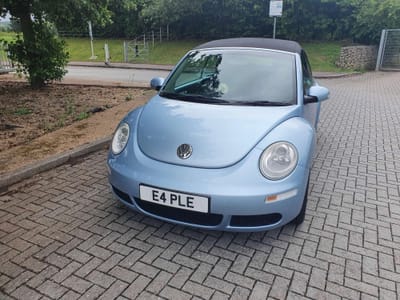 2007 VW Beetle 20cc auto convertible