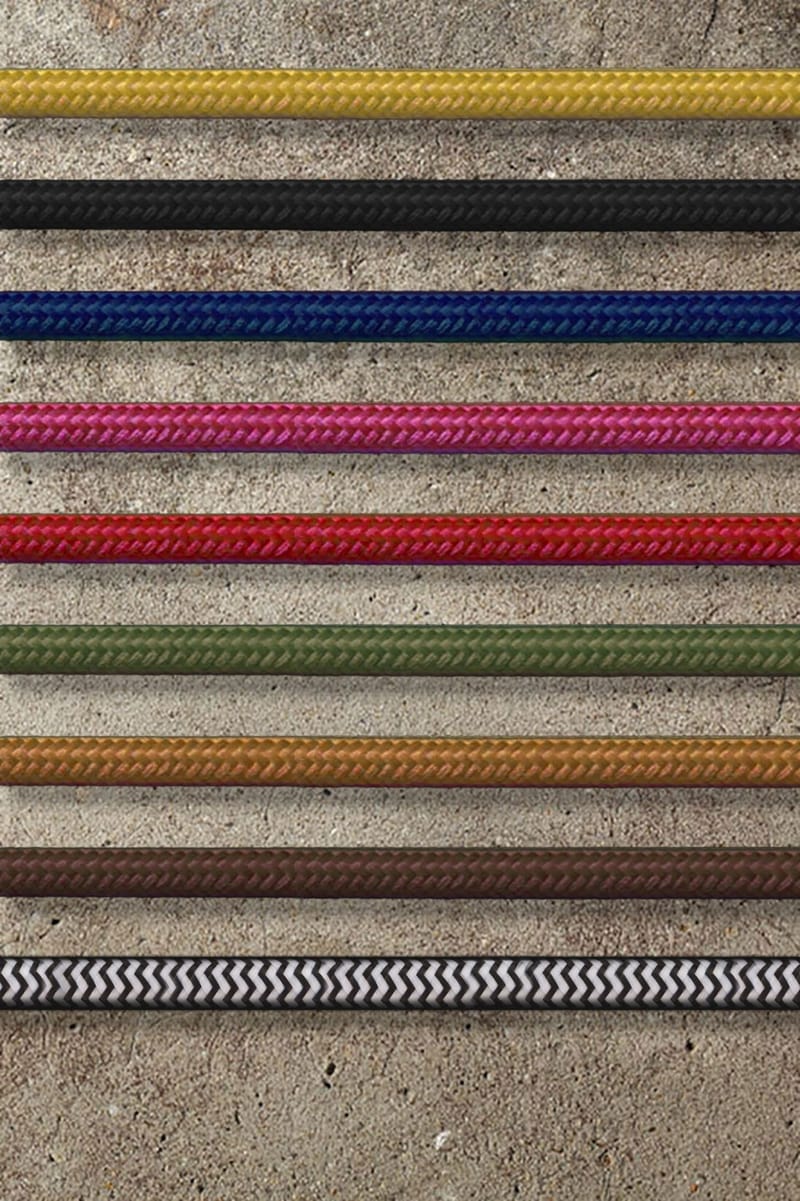 cloth covered cable 3 core
