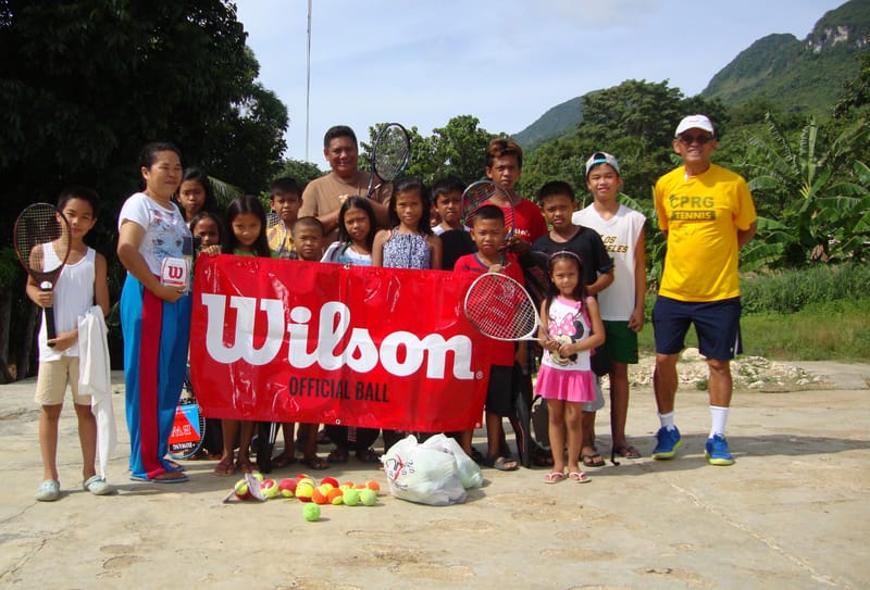 Tennis Clinic - Barrio Nagsaha Elementary School