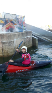 Beneficiary kayaking project