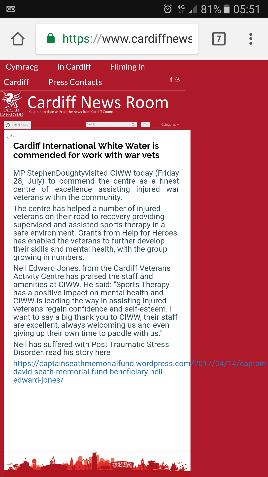 CARDIFF NEWS ROOM