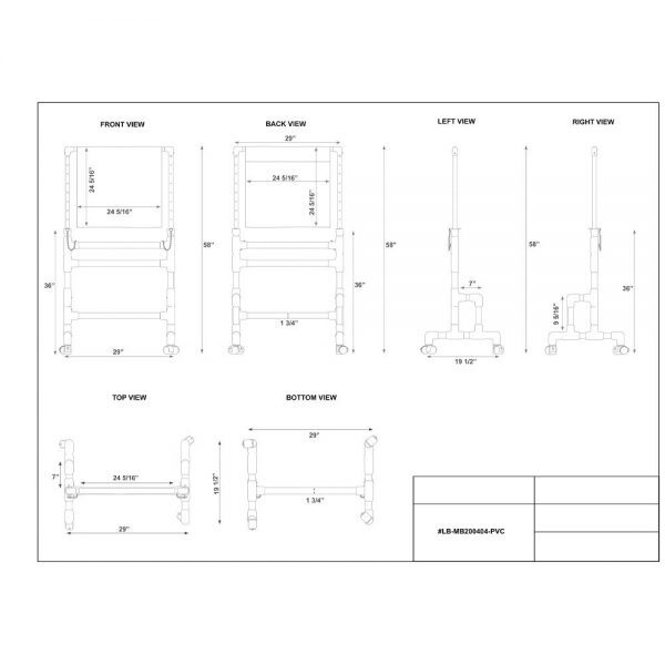 HEAVY DUTY MOBILE SHIELD-PVC