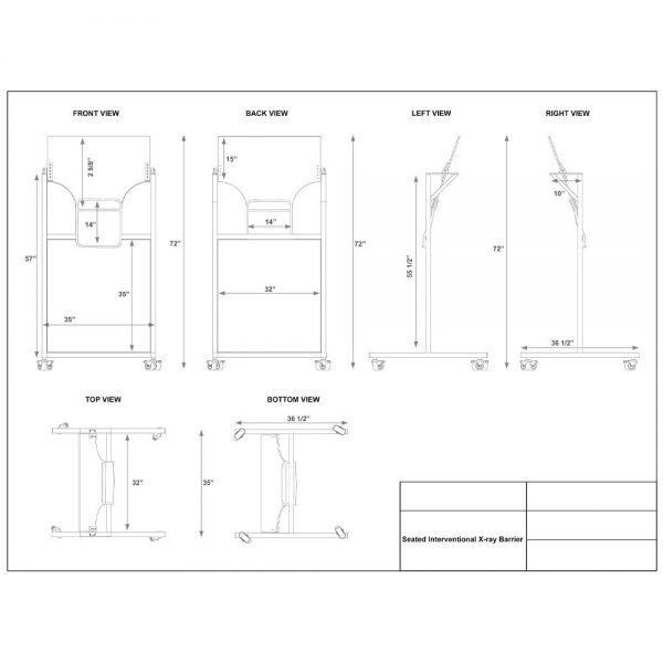 INTERVENTIONAL X-RAY BARRIER