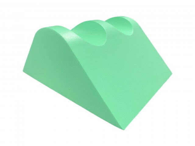 Coated Large Leg Rest with Knee Cutouts (Stealth)