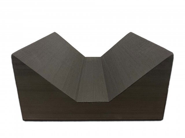 Closed Cell Flat Bottom V-Trough / AP & PA Adult Head Holder Sponge