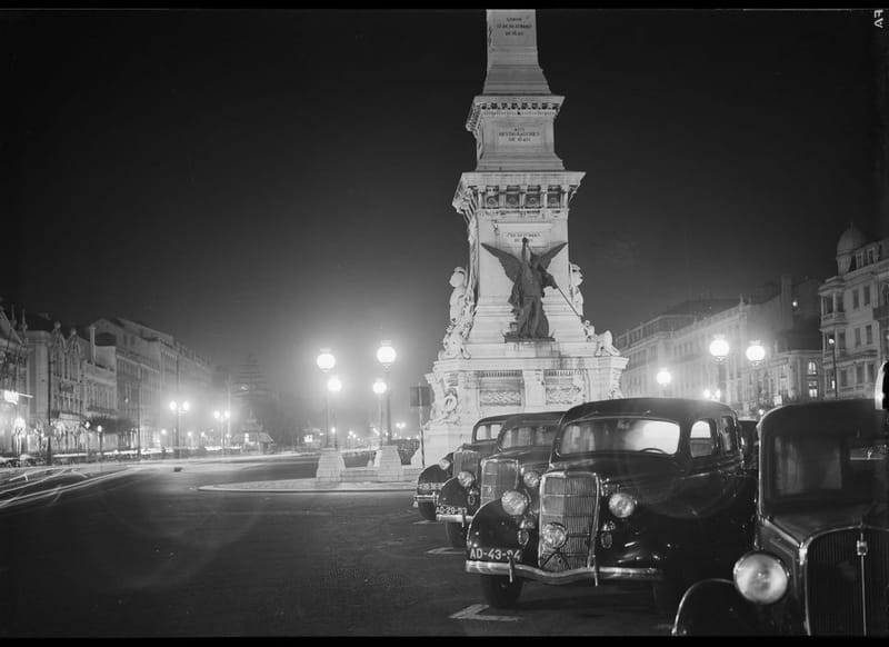 Lisbon and Estoril Coast during WWII