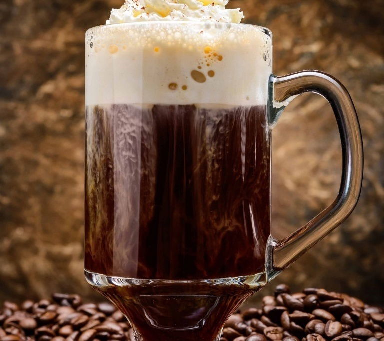 Irish coffee—Irish whiskey