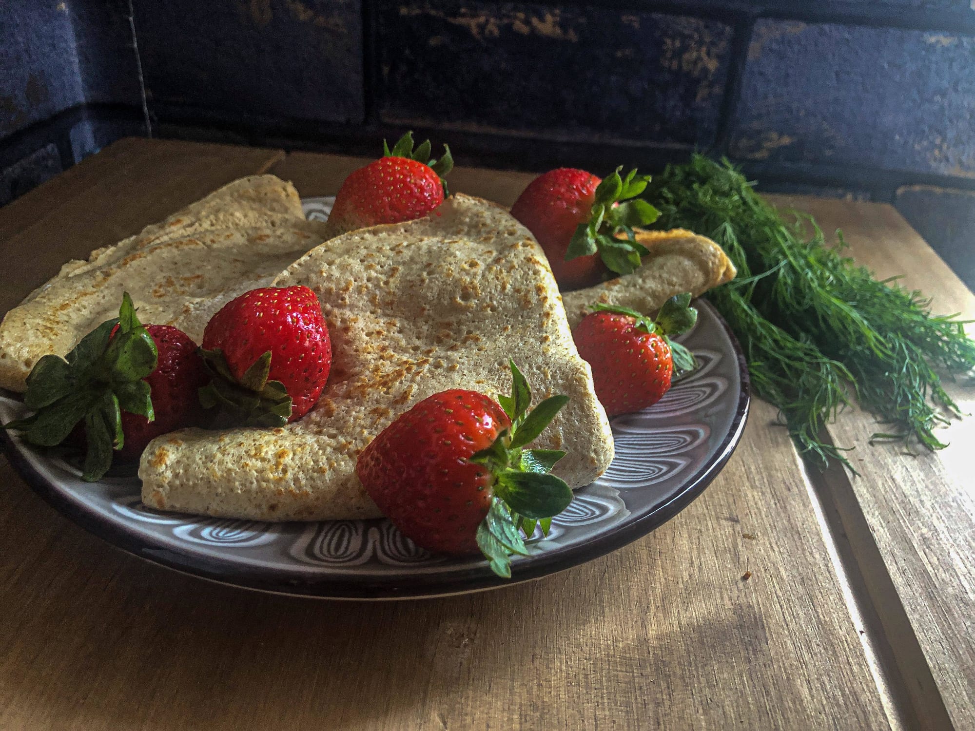 Oat crepes