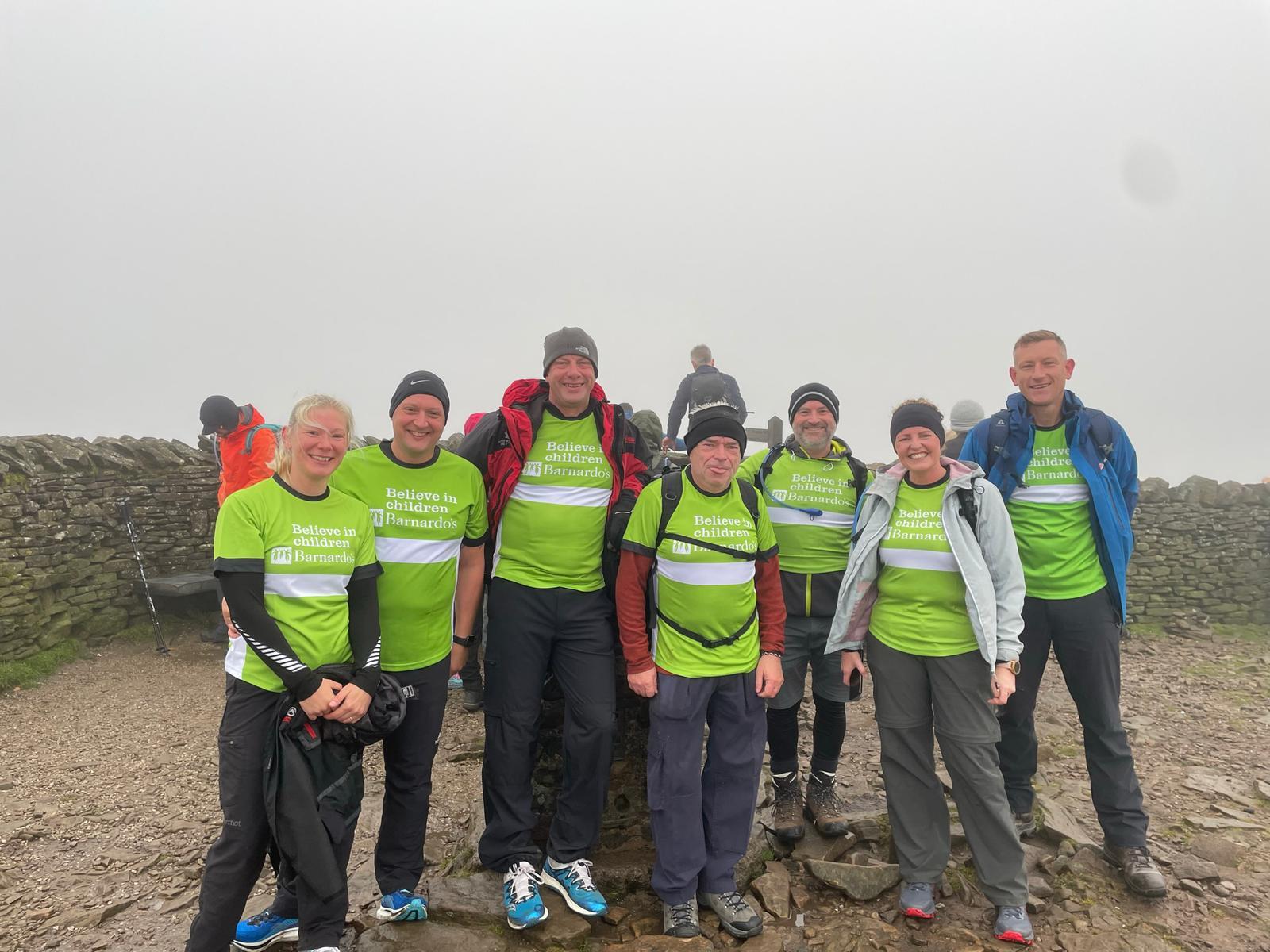 Trig Point 1 ~ Pen~y~Ghent ~ the gangs all here