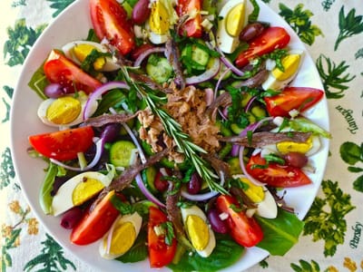 סלט ניסואז    SALAD NICOISE
