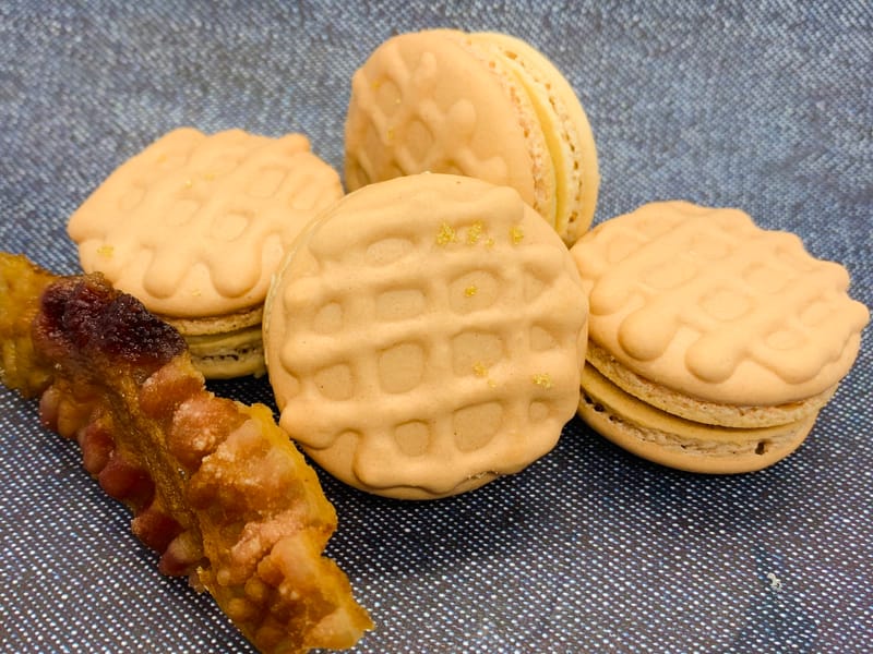 Maple bacon waffle