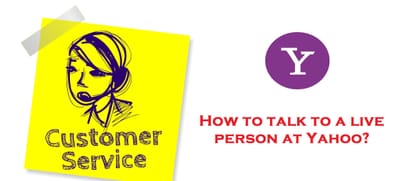 How to Speak to a Live Person at Yahoo?