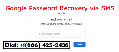 How Do I Recover My Google Account via SMS?