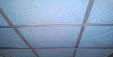 Asomac 2FTx2FT pmc ceiling tile (Clip in Installation)