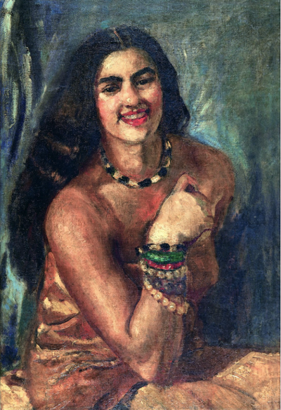 Amrita Sher-Gil: Autoretrato (7)