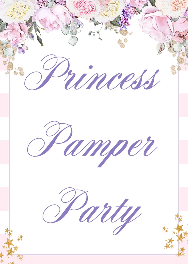 Little Princess Pamper Party