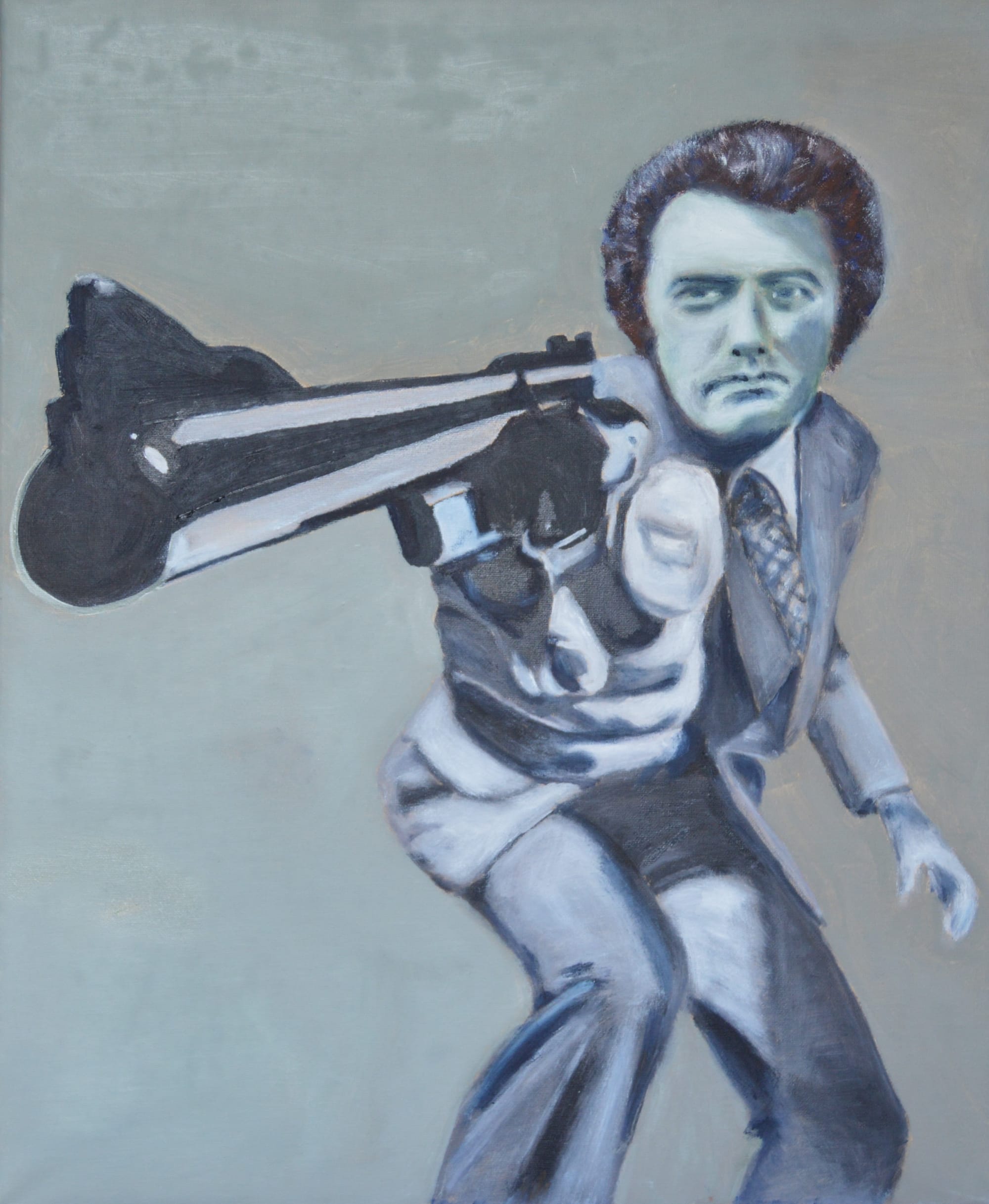 Clint Eastwood as Dirty Harry