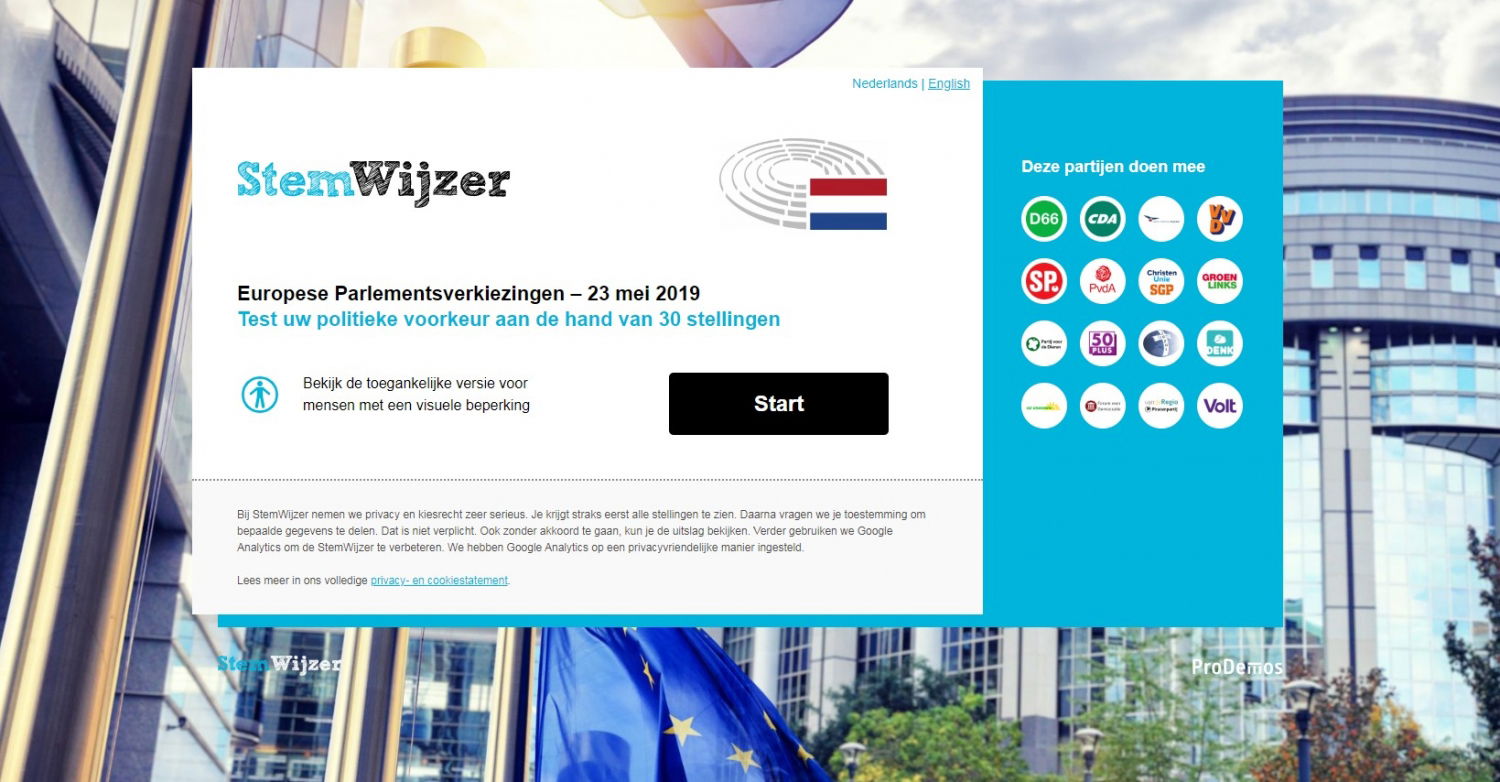 Expertopdracht - Online stemwijzer voor jongeren