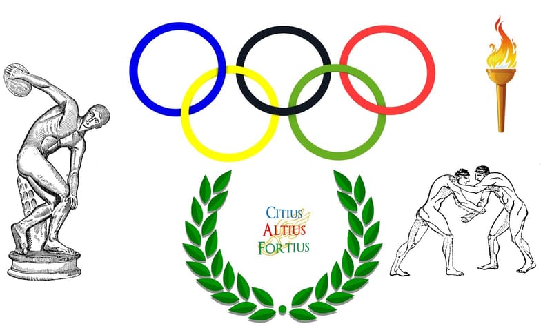 Historische vergelijking - De Olympische Spelen vroeger en nu