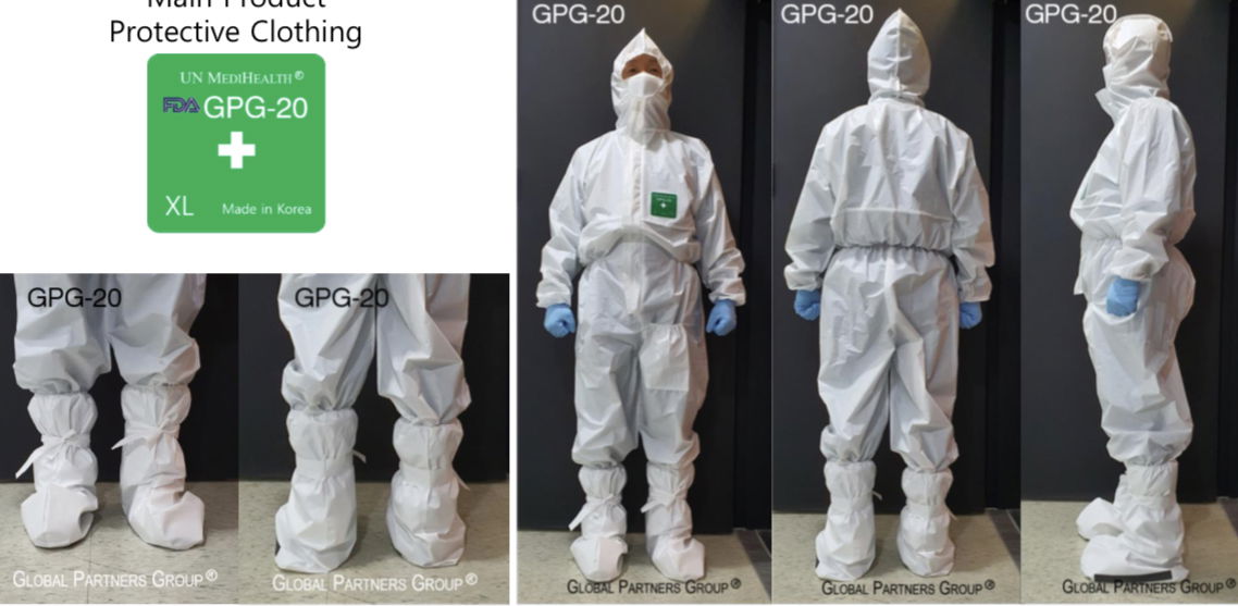 Our new GPG-20 protective clothing and shoes are ready for mass-production!