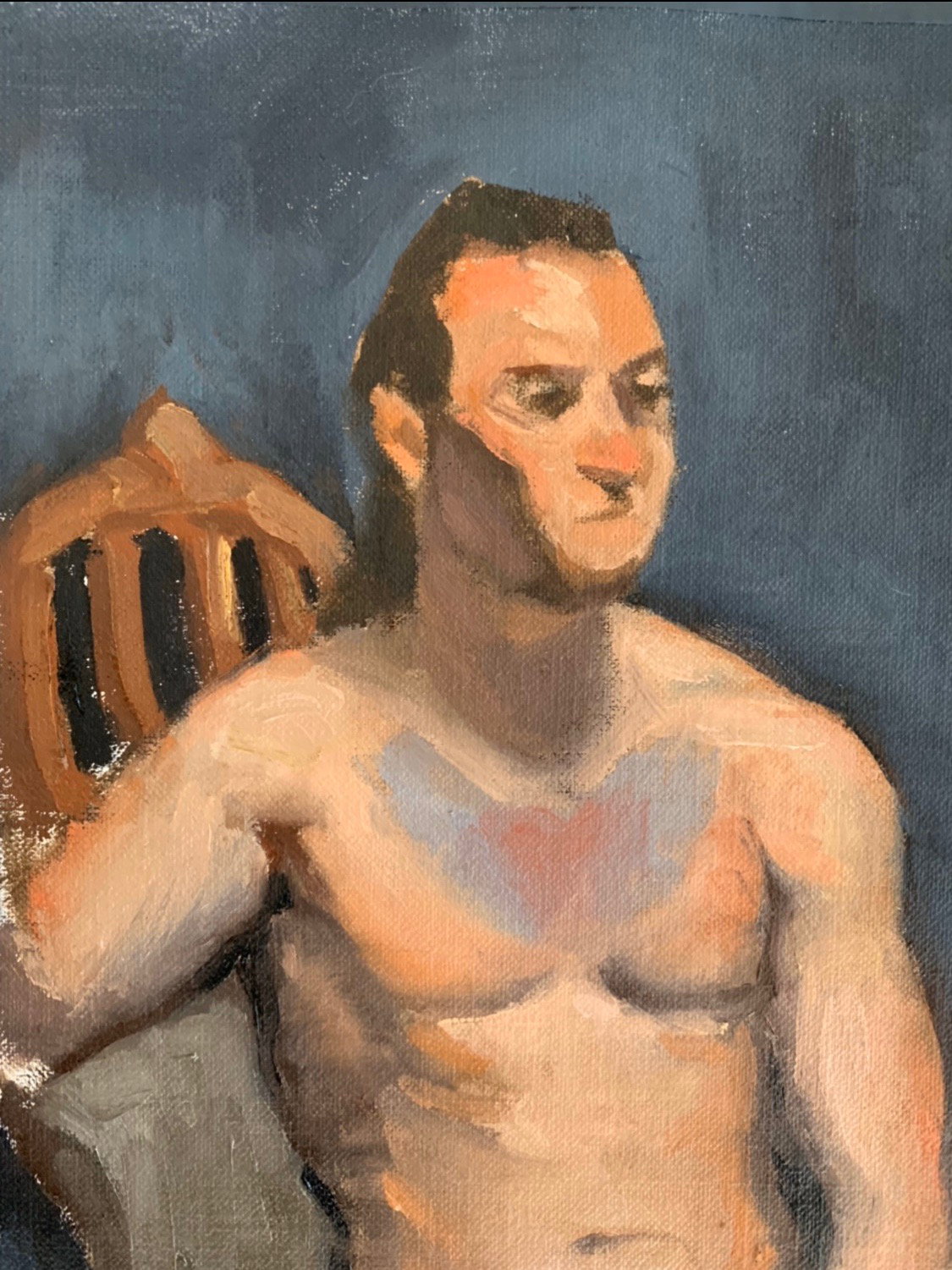 "Male figure study"