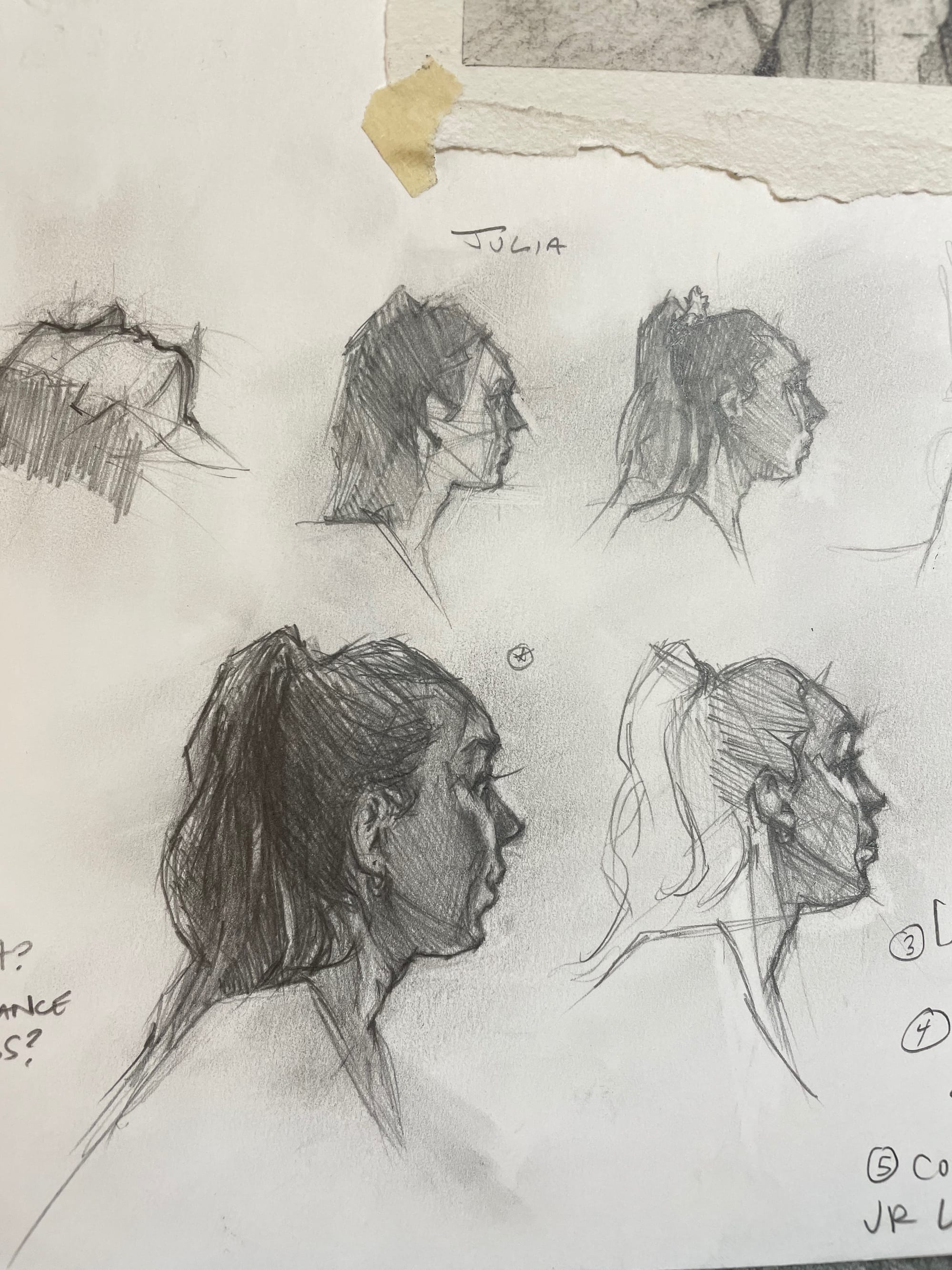 'Julia' study for Rio Madonna dell Orto