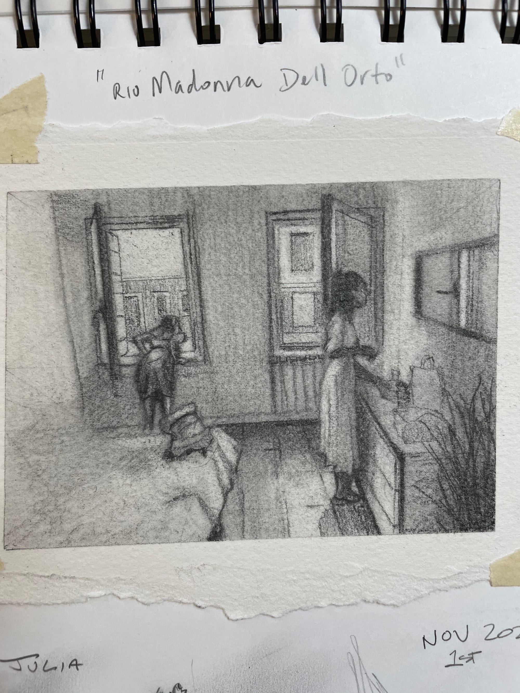 Rio Madonna dell Orto thumbnail study