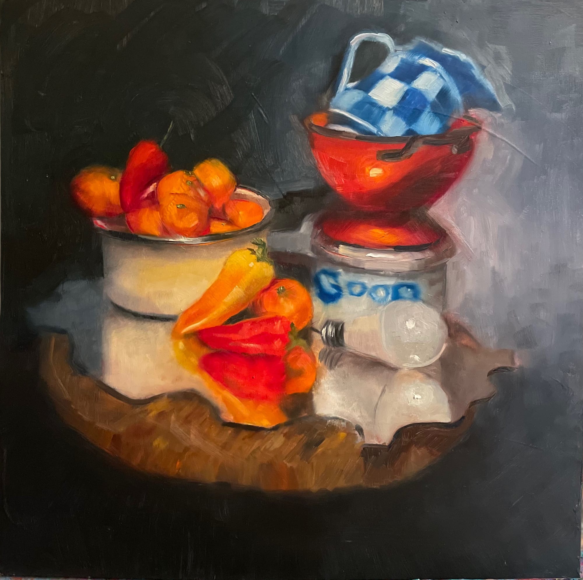 "Mirrored" a still life