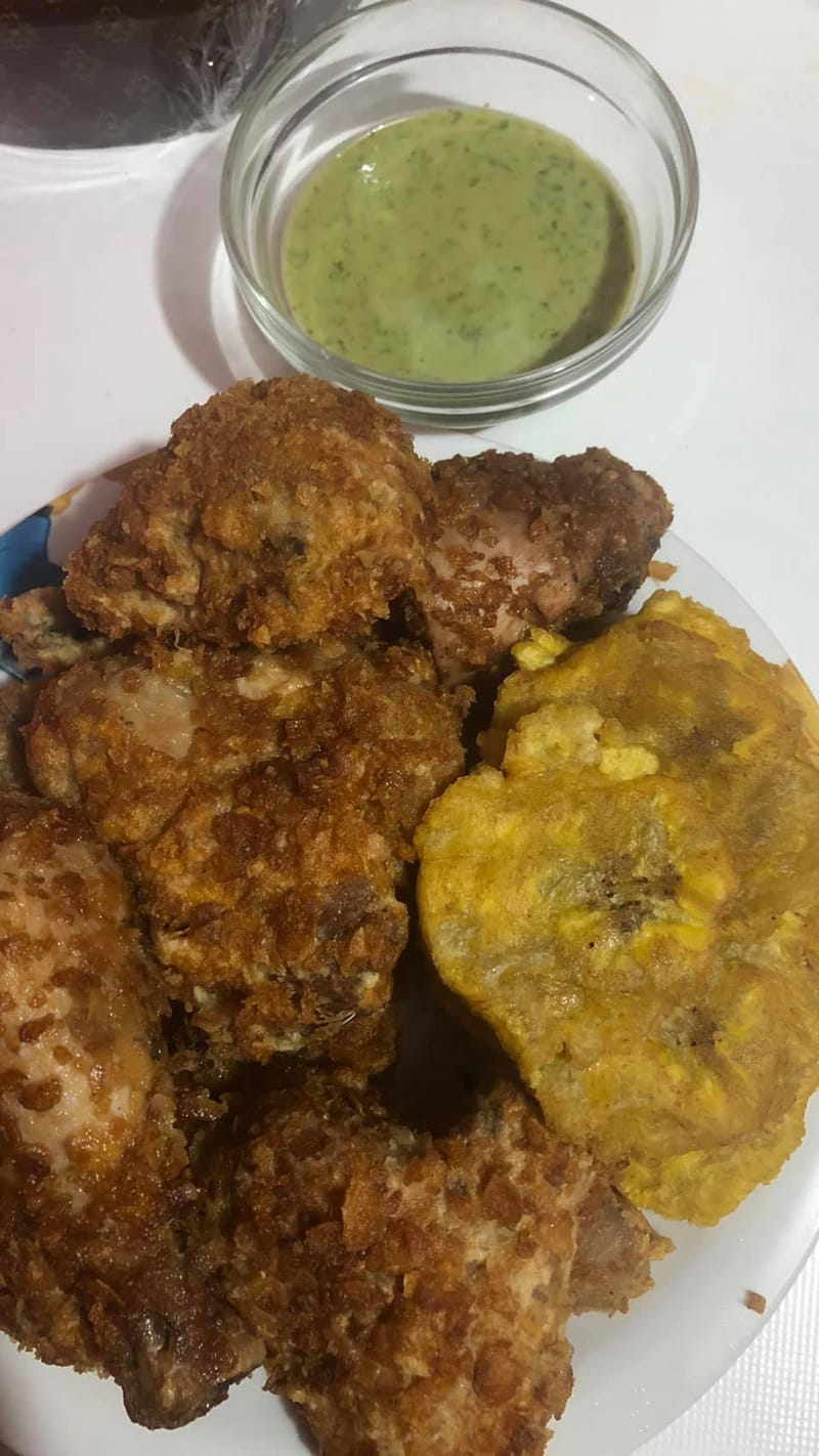pollo frito