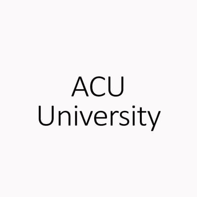 Australian Catholic University Australian Catholic University
