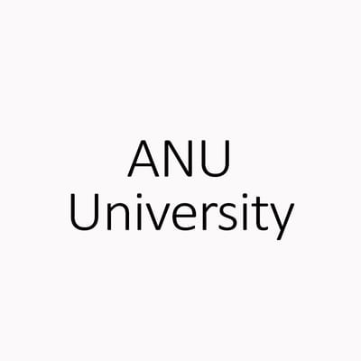 Australian National University Australian National University