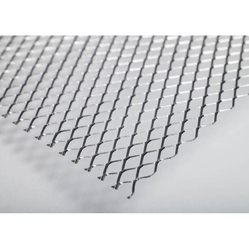 Stainless steel expanded metal sheet top