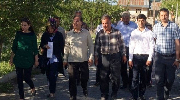 Başkan Kazgan'a Kozluca'da Kurbanlı Karşılama