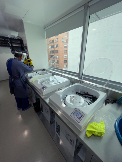 Modernización del Área de Reprocesamiento de Endoscopios en Intergastro (Medellín)
