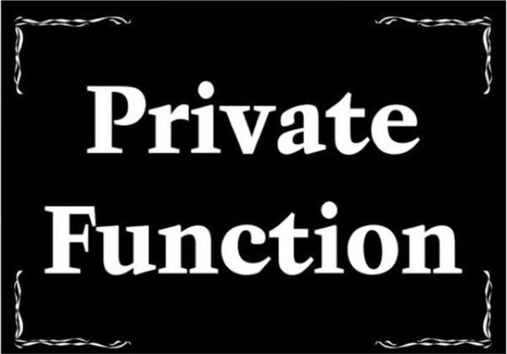 Private Function