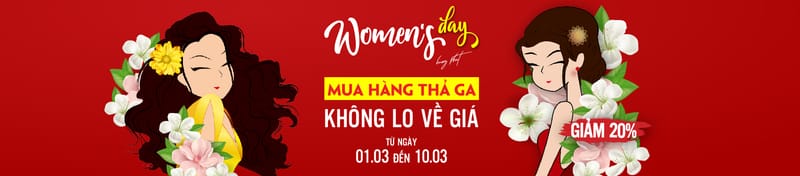 GIẢM 20% CHO TẤT CẢ CÁC SẢN PHẨM