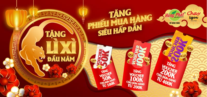 CHƯƠNG TRÌNH LÌ XÌ ĐẦU NĂM MỚI