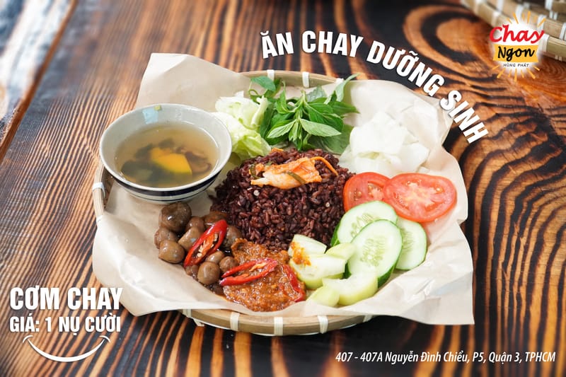 ĂN CHAY GIÁ 1 NỤ CƯỜI